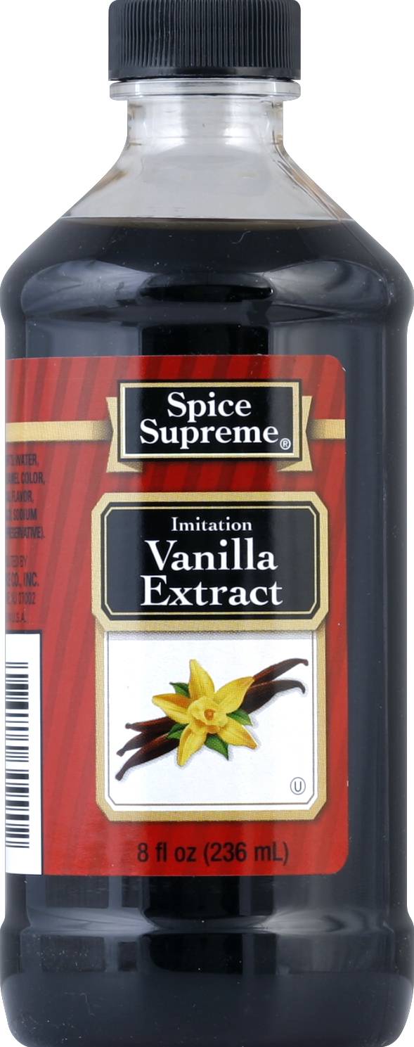 Spice Supreme Imitation Vanilla Extract (8 fl oz)