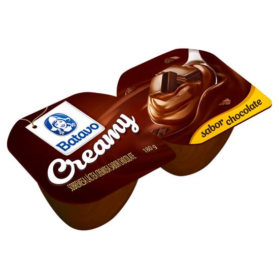 Batavo sobremesa láctea cremosa sabor chocolate creamy (180 g)