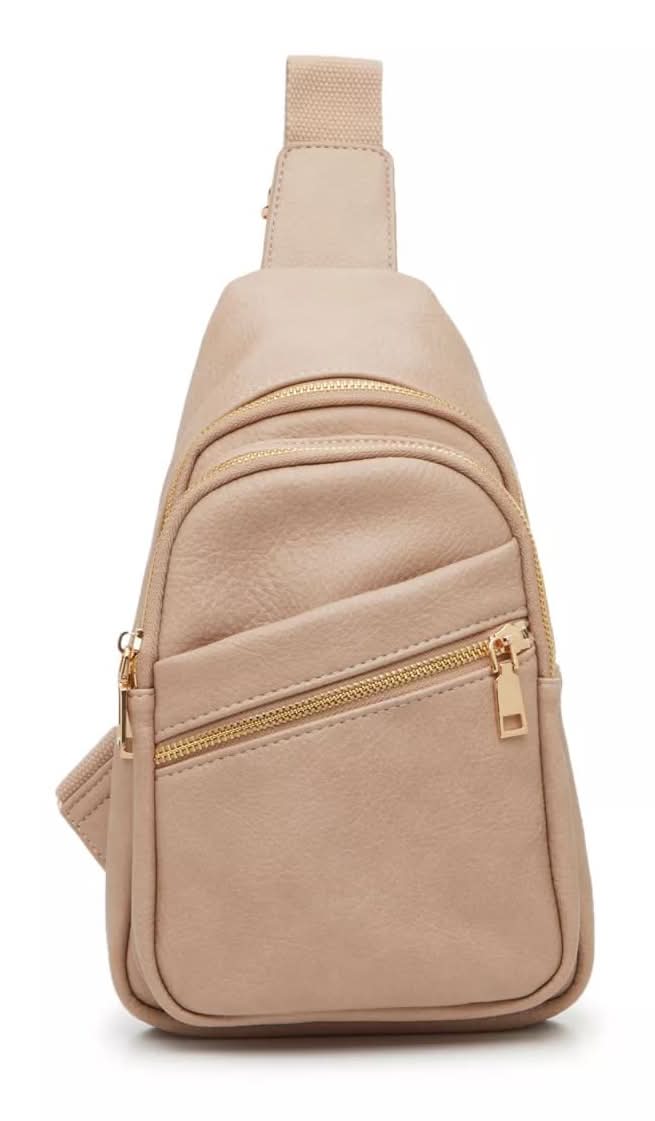 Kelly & Katie Everyday Sling Backpack (Beige One Size)