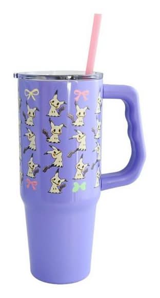 Pokemon Cafe Art Mimikyu 30 oz Tumbler with Handle