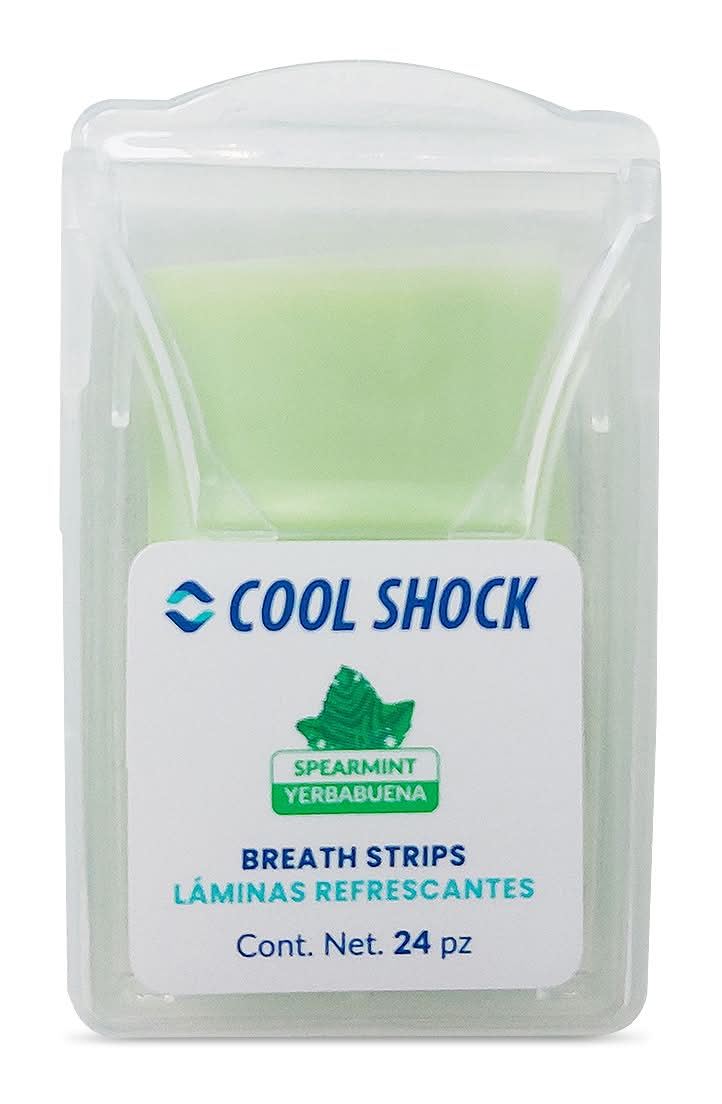 Cool Shock · Láminas refrescantes yerbabuena sin azúcar (25 g)