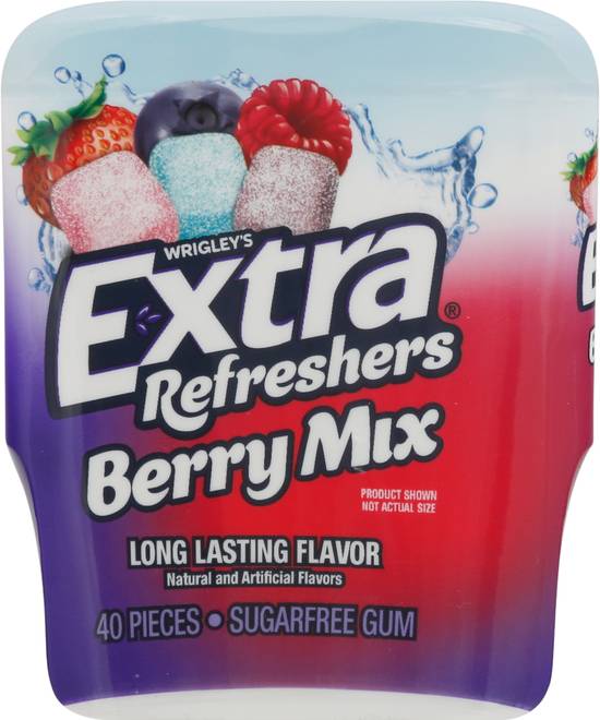 Wrigley's Extra Refreshers Berry Mix Sugarfree Gum (40 ct)