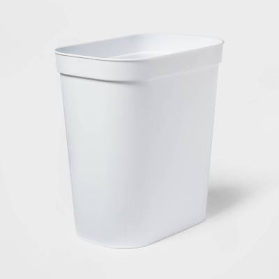 Brightroom 2.5 Gal Waste Basket, White