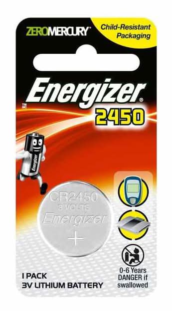 Energizer CR2450BP1 Coin 1pk