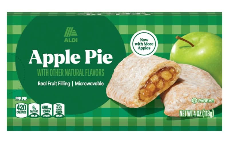 Baker's Treat Real Fruit Filling Pie, Apple (4 oz)