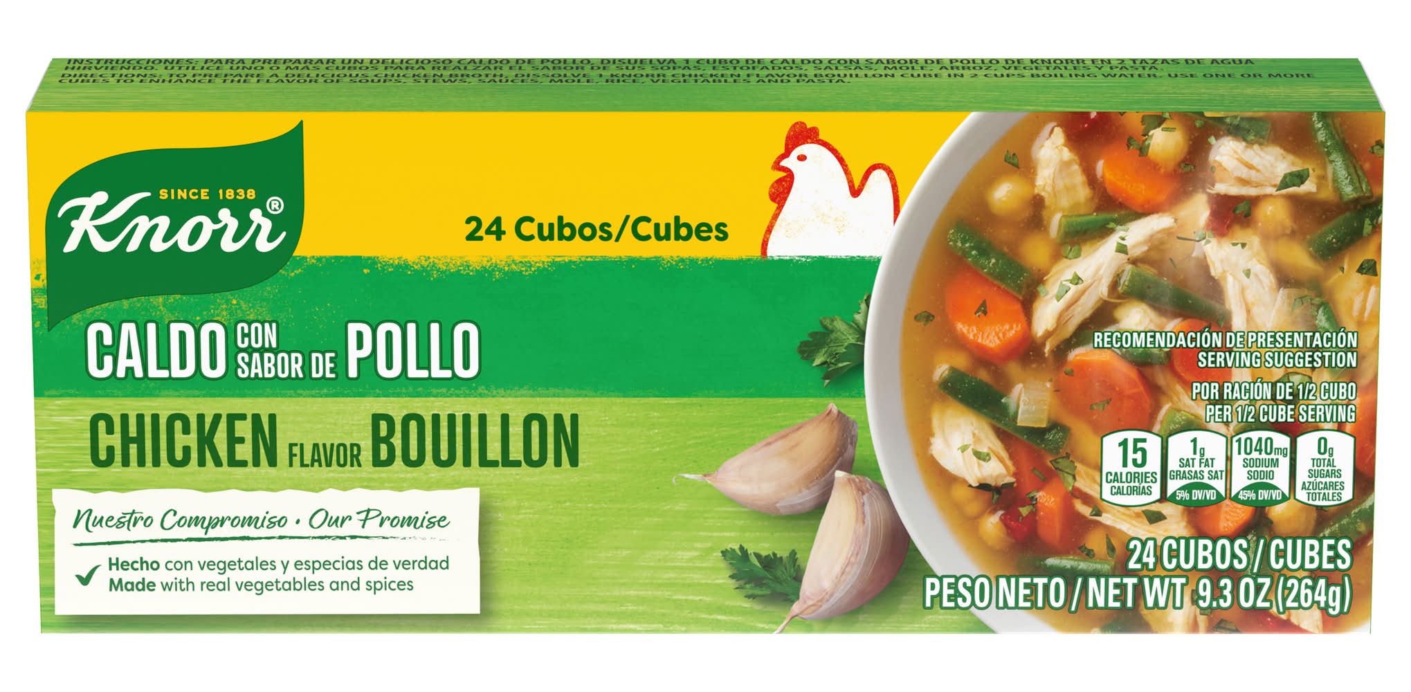 Knorr Chicken Flavor Bouillon Cubes (9.3 oz)