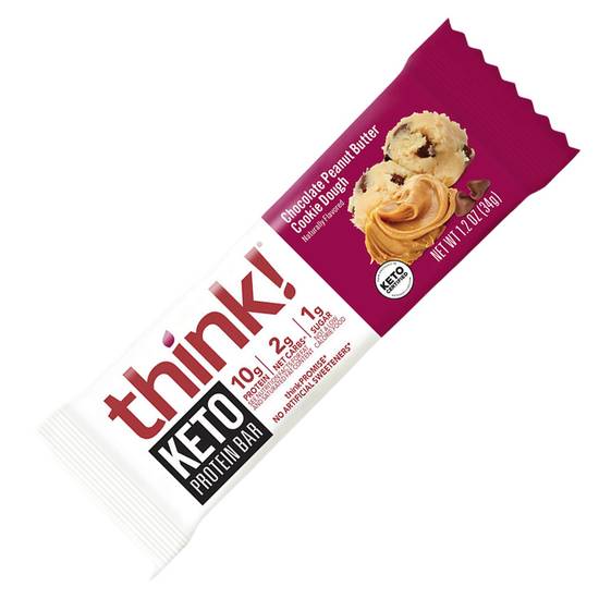 Think! Chocolate PB Cookie Dough Protein Bar 1.2oz