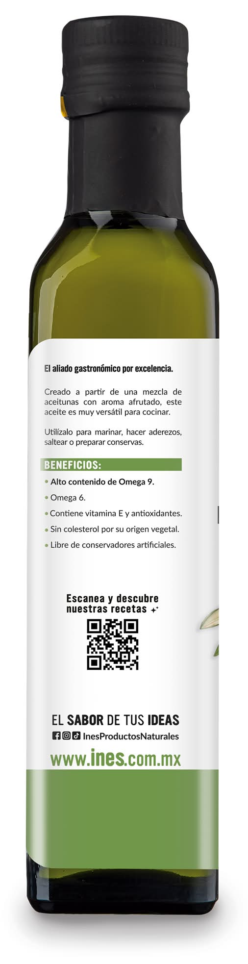 Inés · Aceite de oliva extra virgen (250 ml)