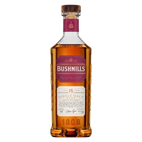 Bushmills 16 Year Single Malt Irish Whiskey (750 ml)