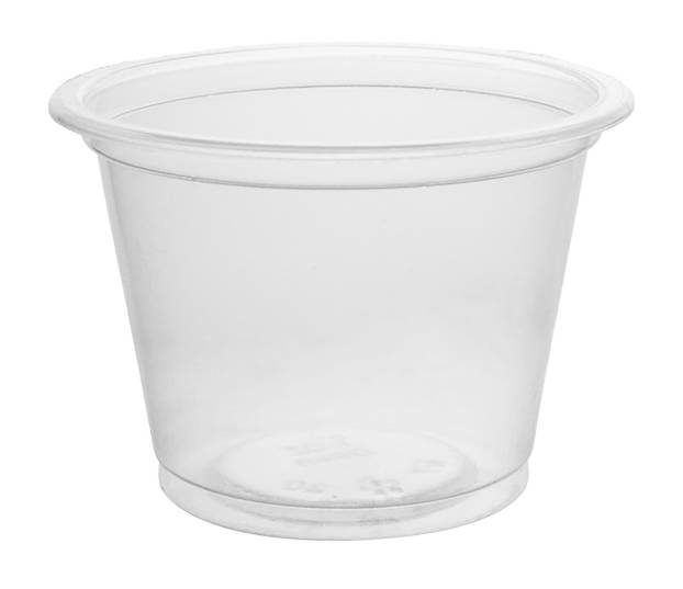 Party Essentials Souffle Cup Trans 2 oz (125 ct)