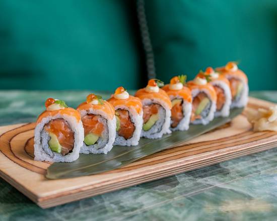 Maki Roll salmón braseado (8 piezas)