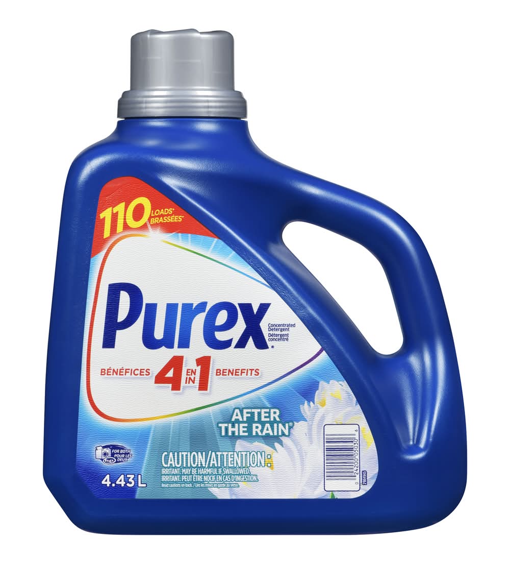 Purex Dirt Lift Action Laundry Liquid, After The Rain (4.43 L)