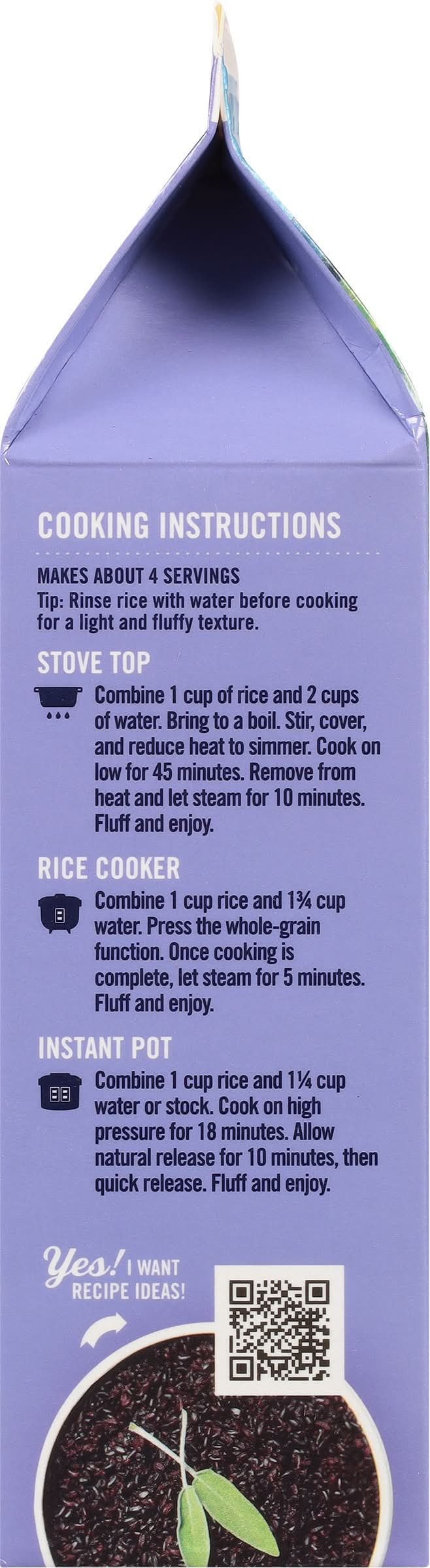Ralston Family Farms Whole-Grain Purple Rice - Delivery in Under an ...