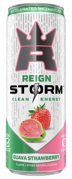 Reign Storm Guava Strawberry 12oz