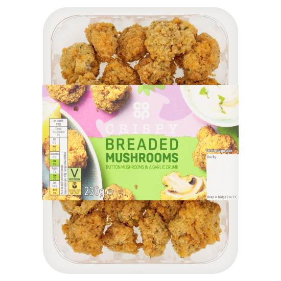 Co-op Crispy Breaded Mushrooms (230g)