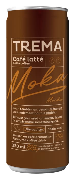 Trema boisson au café latté (moka)