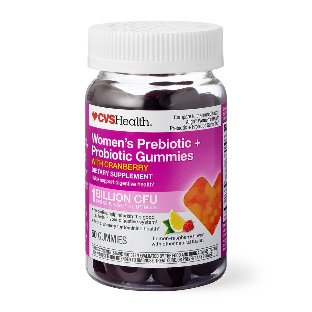 CVS Health Women's Prebiotic + Probiotic Gummies (50 ct)