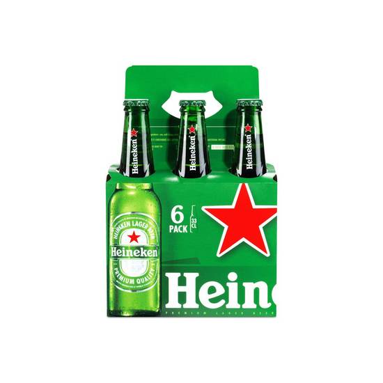 Bière 5° Heineken 6x33cl