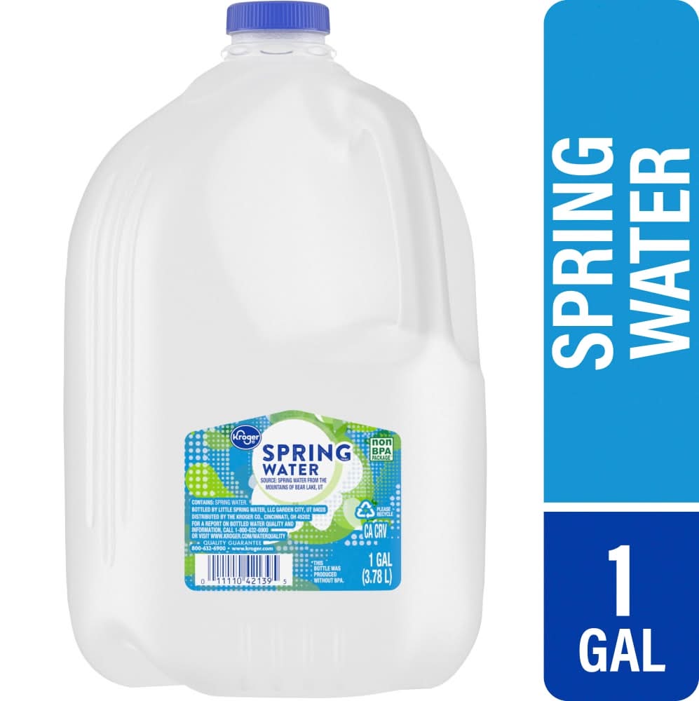 Kroger Spring Water (1 gal)