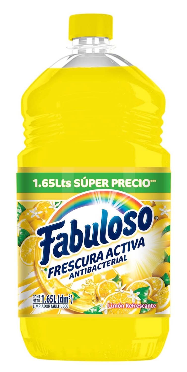 Fabuloso · Limpiador multiusos frescura activa, limón refrescante (1,65 L)