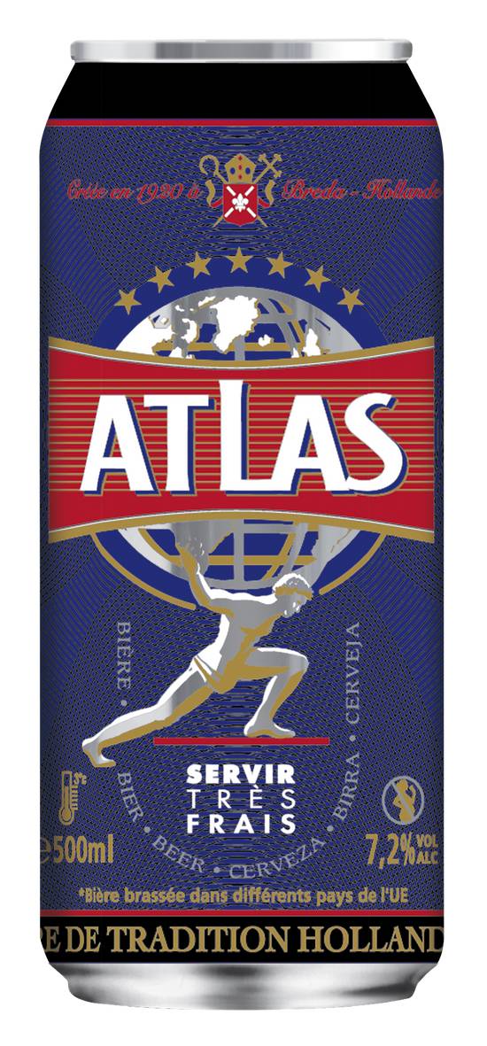 Atlas - Bière blonde (500 ml)