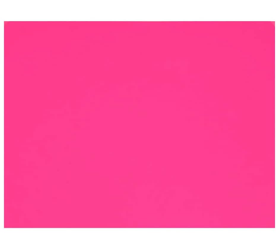 UCreate Premium Coated Poster Board, 22x28 in, Neon Pink