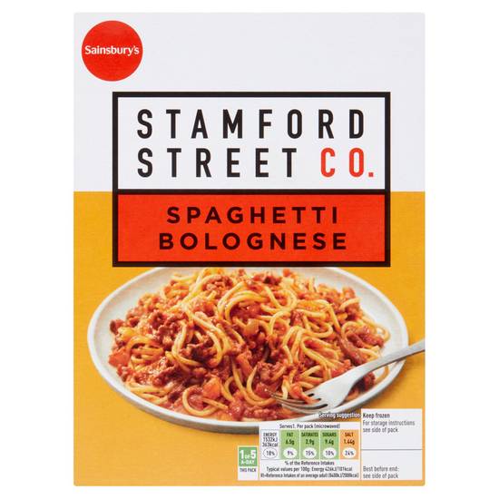 Stamford Street Spaghetti Bolognese 400g (Meal for 1)