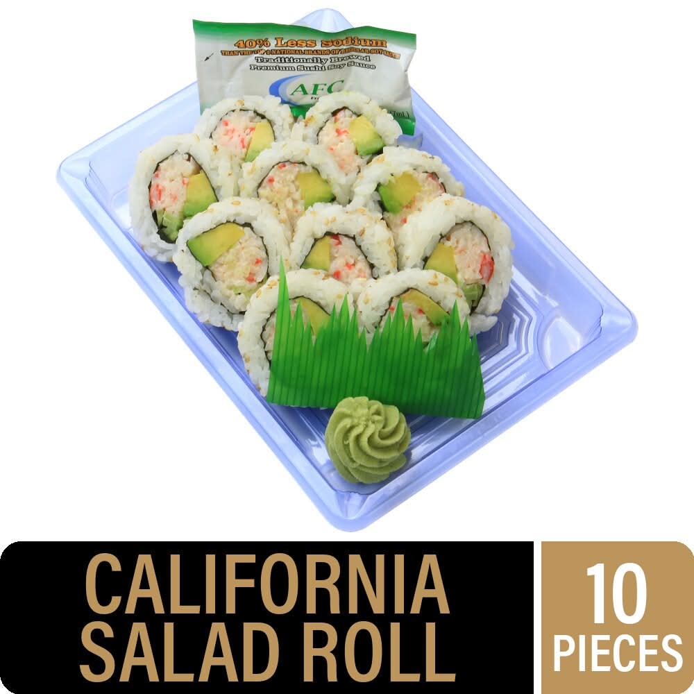 Private Selection Zenshi Sushi California Salad Roll (7 oz, 10 ct)