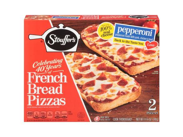 Stouffer's Pepperoni French Bread Pizzas