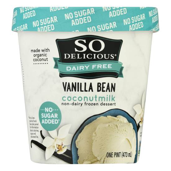 So Delicious Vanilla Bean Coconutmilk Non-Dairy Frozen Dessert
