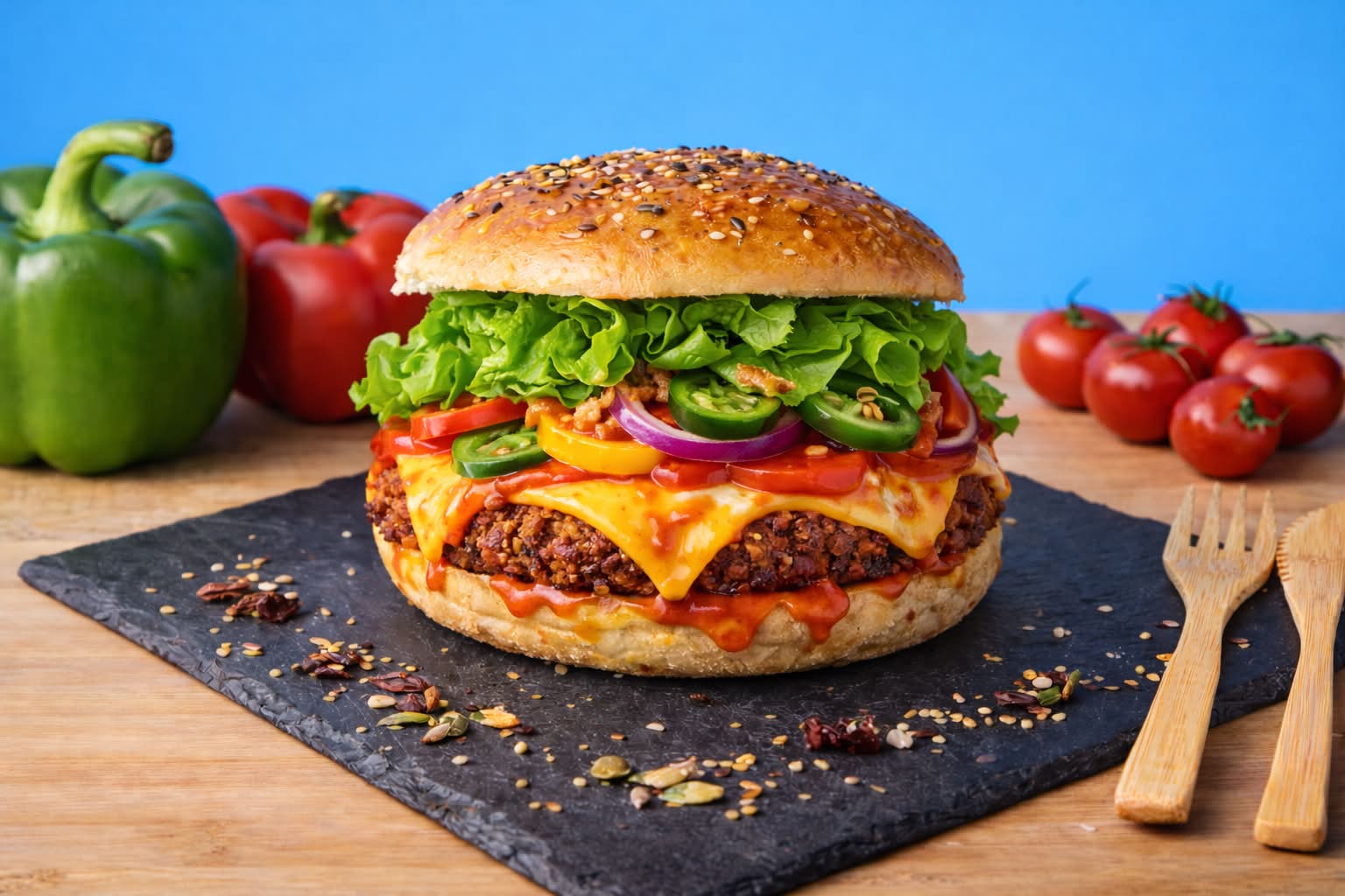 🌱🍔 Iris burger