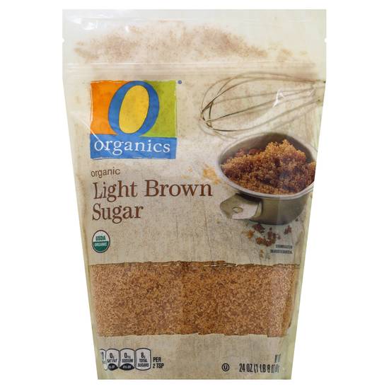 O Organics Organic Brown Light Sugar (24 oz)