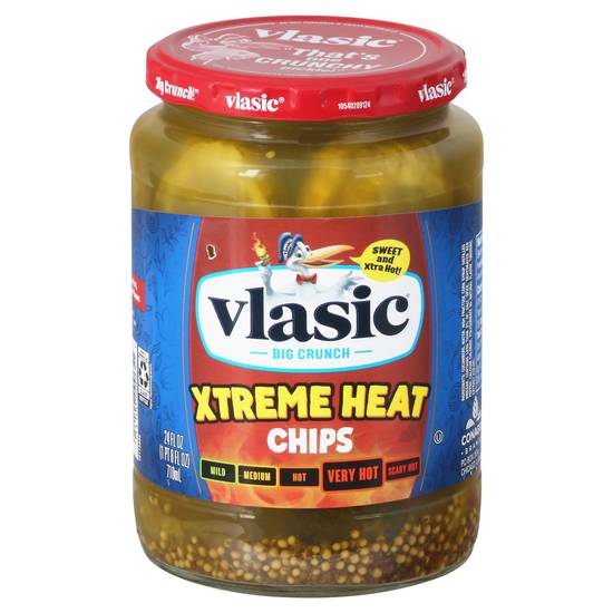 Vlasic Xtreme Heat Pickle Chips
