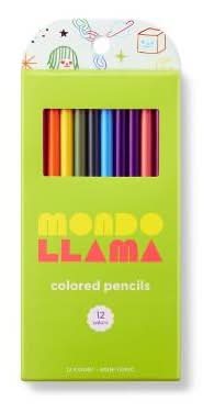Mondo Llama Colored Pencils, Assorted (12 ct)