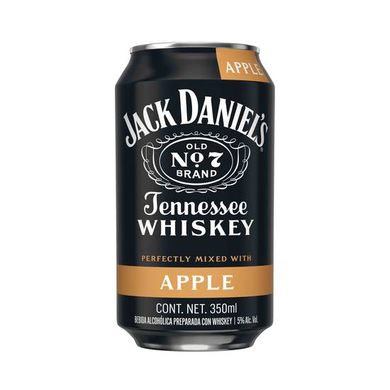 Jack daniel's whisky apple (lata 350 ml)