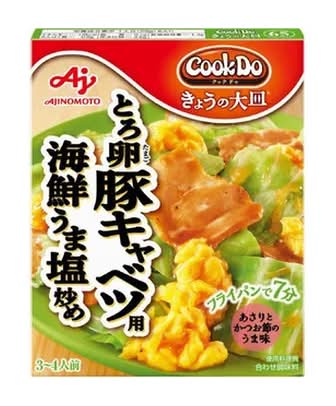 CookDo きょうの大皿 和風合わせ調味料 - とろ卵豚キャベツ用 (100g)