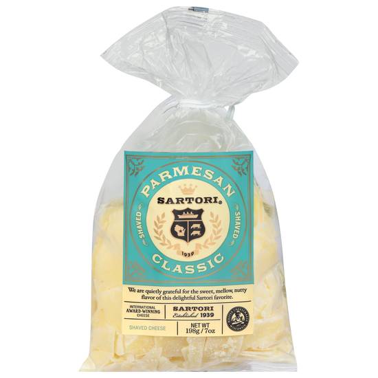 Sartori Classic Parmesan Shaved Cheese