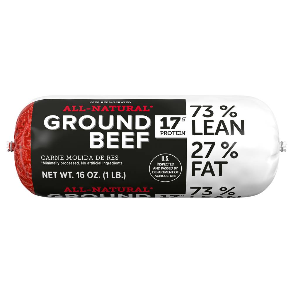 Tyson 73% Lean/27% Fat Ground Beef (1 lbs)