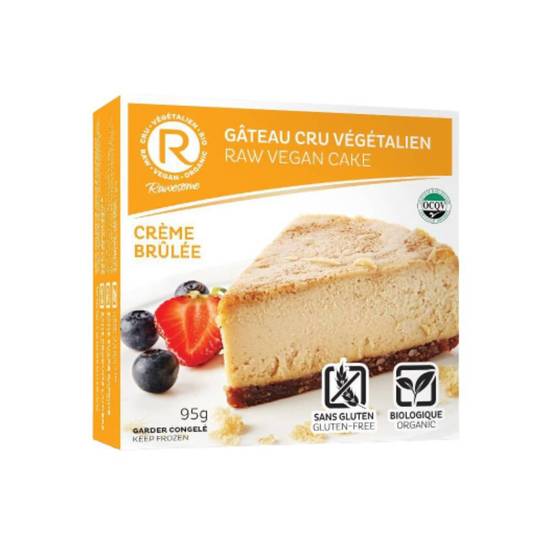 Rawsome Raw Vegan Cake Crème Brulée (95 g)