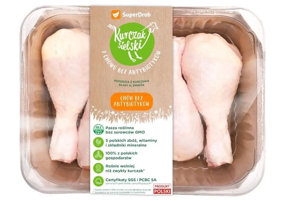 PODUDZIE Z KURCZAKA SIELSKIEGO MAP