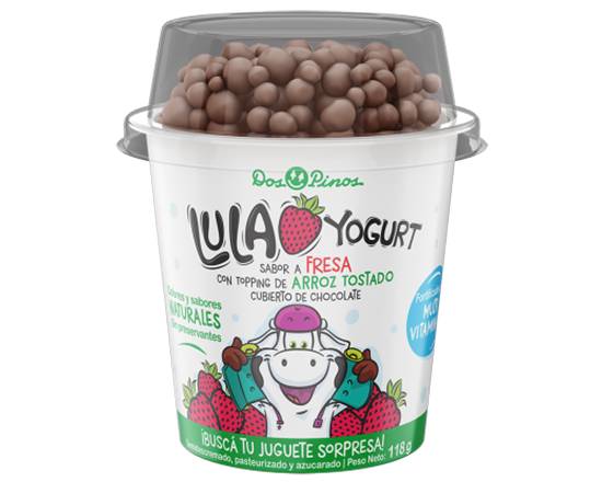 Yogurt Bat. Lula Topping Pecaditos-120g