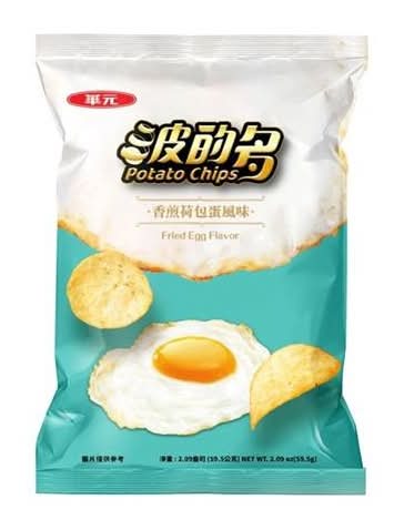 波的多洋芋片香煎荷包蛋風味 <59.5g克 x 1 x 1Bag包>