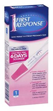 First Response Instream Pregnancy Test 1pk