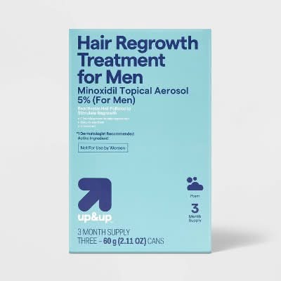 up&up Foam Hair Regrowth Treatment For Men (6.33 oz, 3 ct)