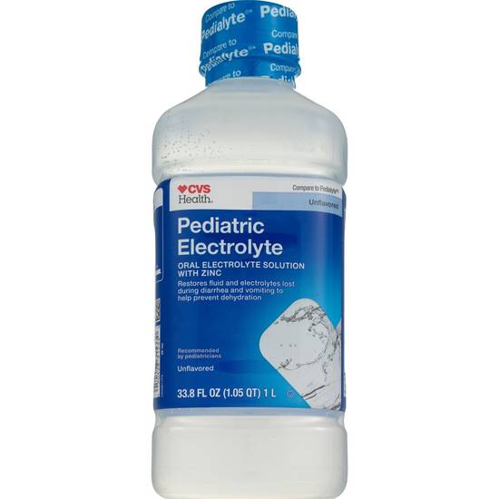 CVS Health Pediatric Electrolyte Solution, Unflavored, 1 L
