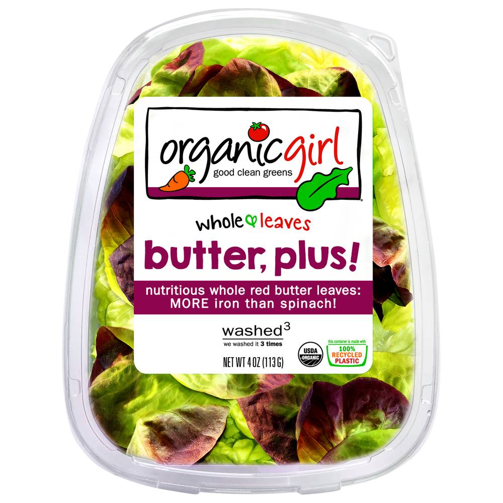 organicgirl Girl Butter Plus! Whole Leaves (4 oz)