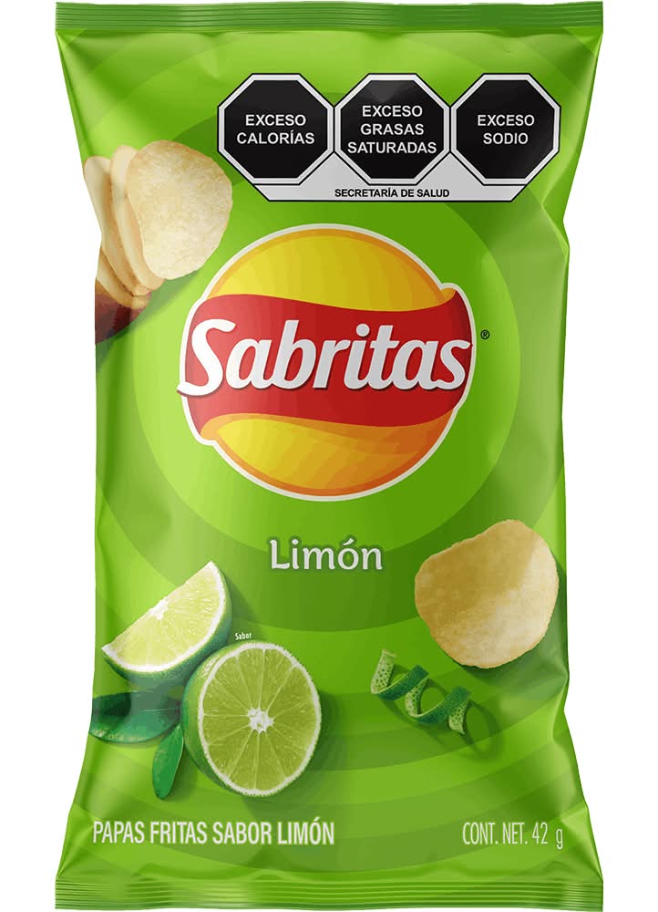 Sabritas · Papas fritas, limón (42 g)