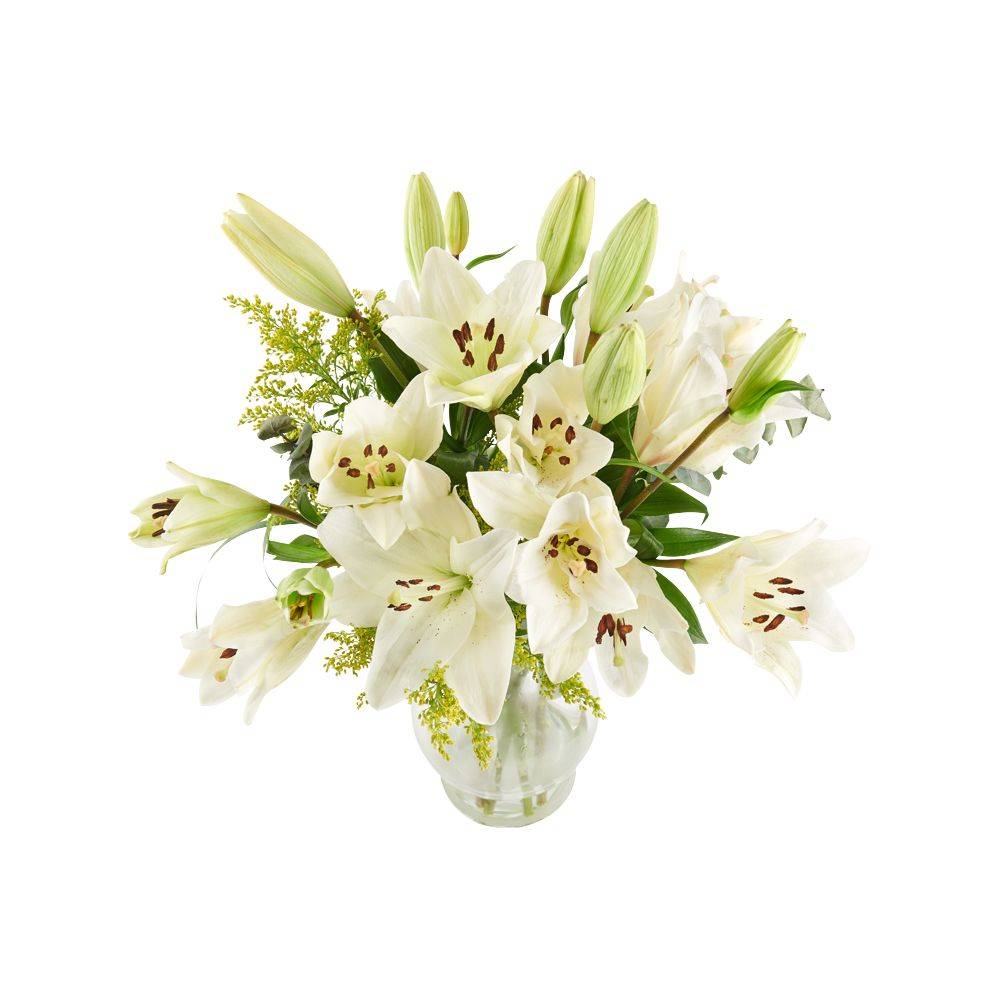 Forever Florals White Lilies