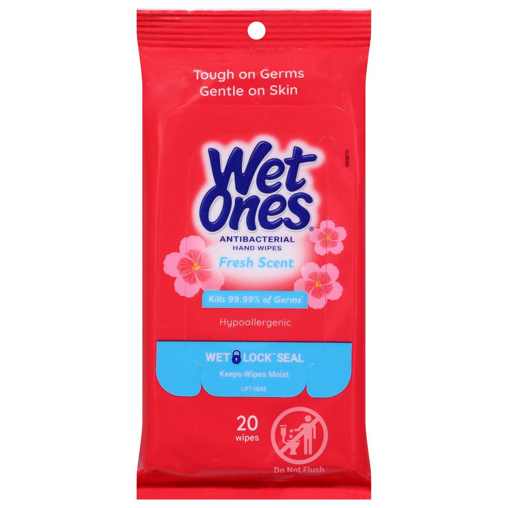 Wet Ones Wipes Travel Size Fresh Scent