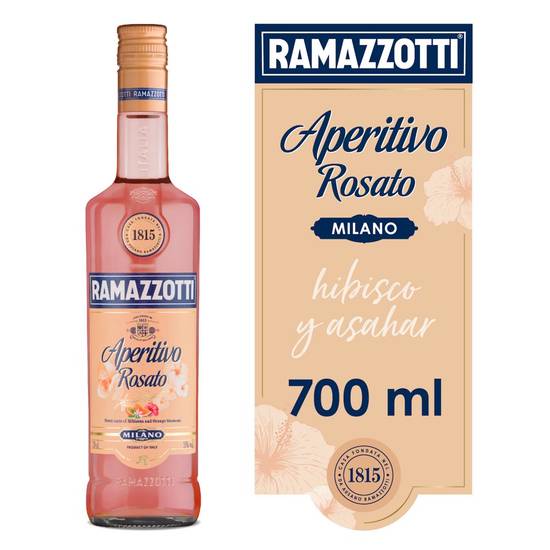 Ramazzotti - Aperitivo rosato - Botella 700 ml
